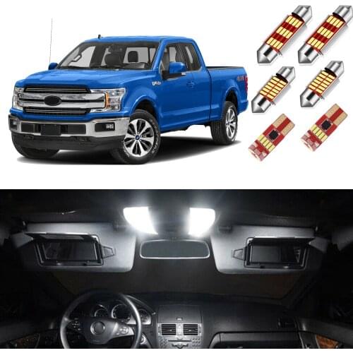 Canbus Car Led Interior Light Kit for Ford F-150 1992-2016 2017 2018 2019 2020 Car Light Accessories Dome Map Lamp