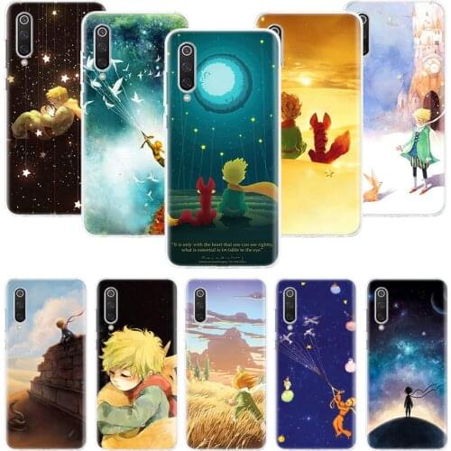 The Little Prince Case for Xiaomi Redmi Note 10 9 9S 8 7 6 8T 8A 7A 6A S2 K30 K20 MI 9 8 CC9 F1 Lite Pro Soft TPU Phone Cover