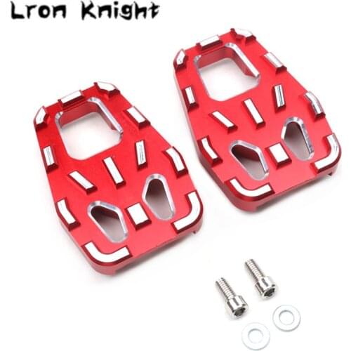 For HONDA CRF1000L CRF 1000L Africa Twin Adventure Sports 2014-2019 18 Motorcycle Billet MX Wide Foot Pegs Pedals Rest Footpegs