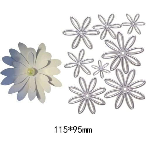 Metal steel Cutting Dies Flowers Petal Leaf Stencils DIY Scrapbooking Decorative Embossing DIY Paper Cards photo album