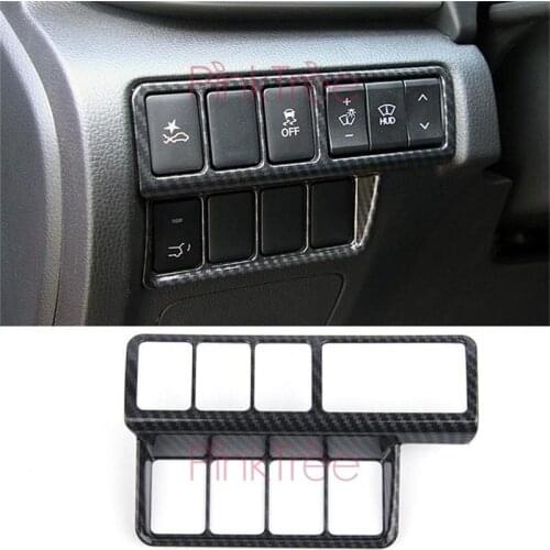 Headlight Adjust Switch Cover Trim For Mitsubishi Eclipse Cross 2017 2018 2019 Car Styling Accessories