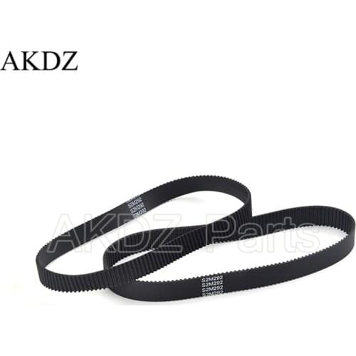 S2M Synchronous Timing belt Pitch length 292 width 6mm/9mm Teeth 146 Rubber closed S2M timing belt