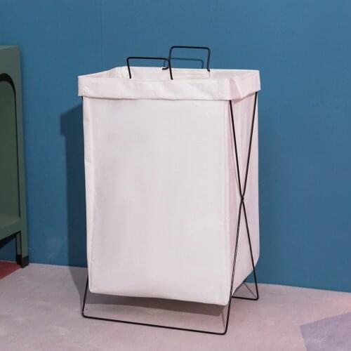 Foldable Dirty Laundry Basket Waterproof Fabric Storage Clothes Toys Household Bathroom Laundry Organizer Bags JU31222