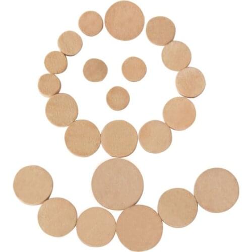 High Quality 23pcs Oboe Cork Mat Pads Sound Hole Gasket Repair Parts Woodwind Instruments