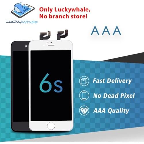 High Quality Lcd Screen For iPhone 6S 6S Plus No Dust or Dead Pixel Grade AAA Top LCD And Backlight Display, Strong Packing