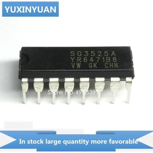 YUXINYUAN 10PCS/LOT SG3525A SG3525 SG 3525A G3525A DIP16 in stock in stock