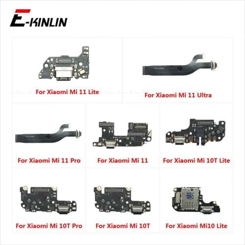 Charging Port Connector Board Parts Flex Cable For Xiaomi Mi 10T Pro Redmi K20 K30 K30S 10X Pro 4G 5G