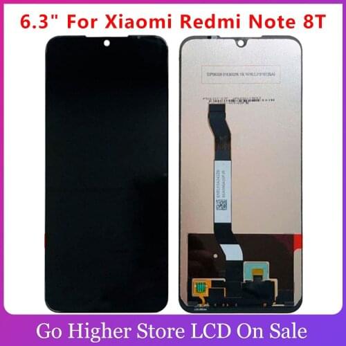 6.3‘’ For Xiaomi Redmi Note 8T LCD Display Touch Screen Replacement Digitizer Assembly Phone Repair Part
