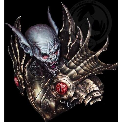 1/10 Scale Unpainted Resin bust Vampire hunter Seraphim collection bust