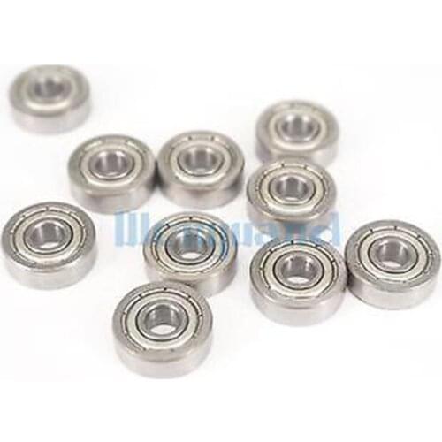 10)604ZZ 4x12x4mm ABEC3 Thin-wall Shielded Deep Groove Ball Bearing