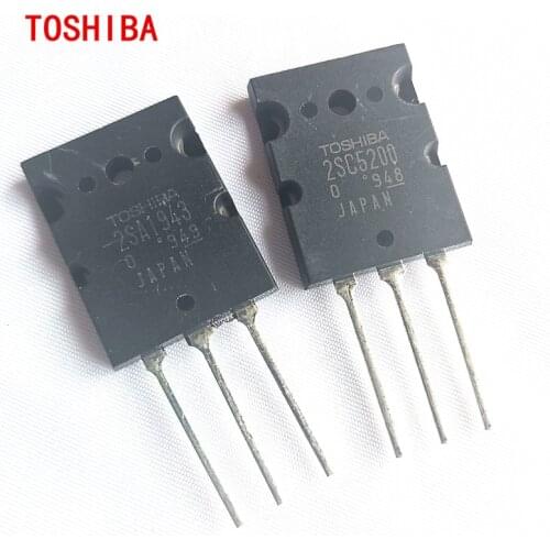 2SA1943 2SC5200 1 pair for Audiophile diy audio power amplifier Original Japan