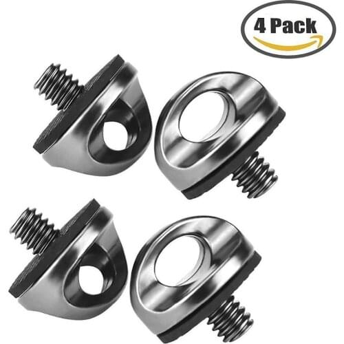 4 Pieces Quick Install Metal Screw for Quick Release Neck Strap/R-Strap/Neck Sling Strap Holder CAMERA (pack of 4)