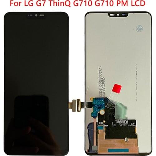 6.1'' G710 Display For LG G7 ThinQ LCD Display Touch Scren With Frame Digitizer Assembly For LG G710 G710EM G710PM G710VMP LCD