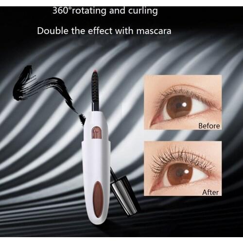 Electric Eyelash Curler USB Rechargeable Electric Eyelash Curler Quick Heating Eyelashes Electric Eyelash Curler