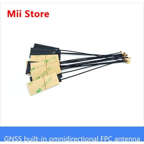 GPS Beidou GNSS built-in omnidirectional FPC antenna high gain 3db ipex interface passive positioning antenna 38*16mm