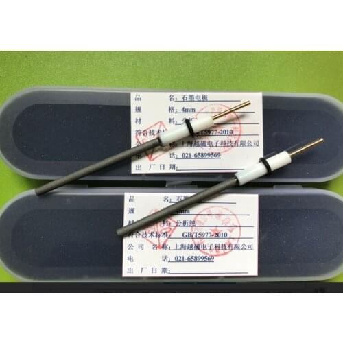 3mm graphite electrode graphite rod electrode graphite rod diameter 3mm*60mm long-analytical pure