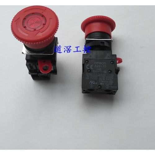 Emergency Stop Push-Button Switch A22EL-M-24A-10