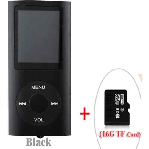 Mp3 Player 8-colors 4th 1.8 screen video Radio music movie player support max 32Gb SD/TF card Player Dab Radio