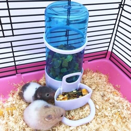 Non-toxic Feeding Device Automatic Hamster Water Bottle Transparent Durable Feeder Bird Guinea Pig Bird Feeding Tool, 2 Colors