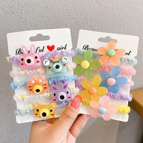 FACEINS Mori Sweet Large Intestine Hair Rope For Women Fruit Head Rope Female Rubber Band Tie Small Intestine Girl Hair Bands