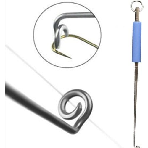 Stainless Steel Safety Extractor Fishing Hook Detacher Remover Rapid Decoupling Device For Fishing Tools Portable Fishing Tackle