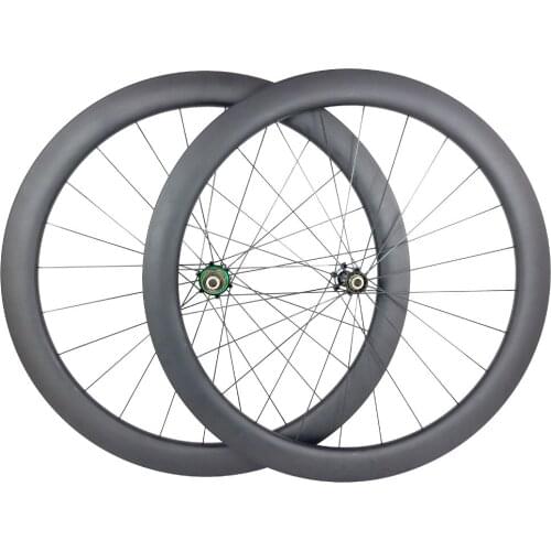 1282g 700c 50mm x 25mm Clincher U-shape Road Disc straight pull carbon wheelset UD 3K 12K matte glossy gravel wheels Extralite