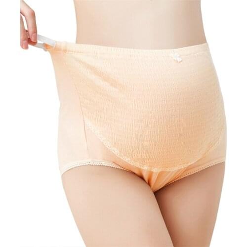 2018 Elasticity Pregnant Panties Maternity knickers Belly Support Women Clothes Cotton Shorts Adjust Pregnancy Period Underwear