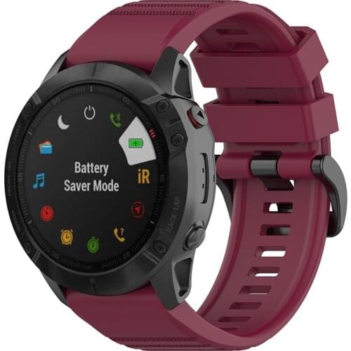 26mm strap For Garmin Enduro Watch Band Wirstband Quick easy fit Silicone Replacement Wrist Bracelet