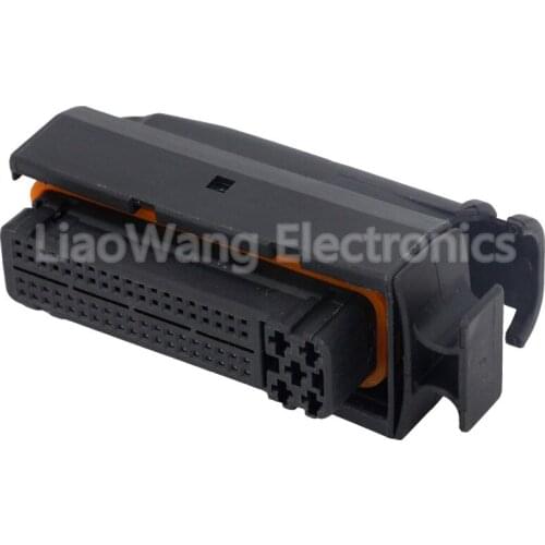 81 pin black sheathed waterproof connector with terminal DJ7811-1-21 81P connector