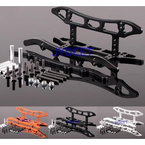 Aluminum Chassis Sled Guard Set For RC Model Axial SCX10 Crawler #SCX331A2-OR