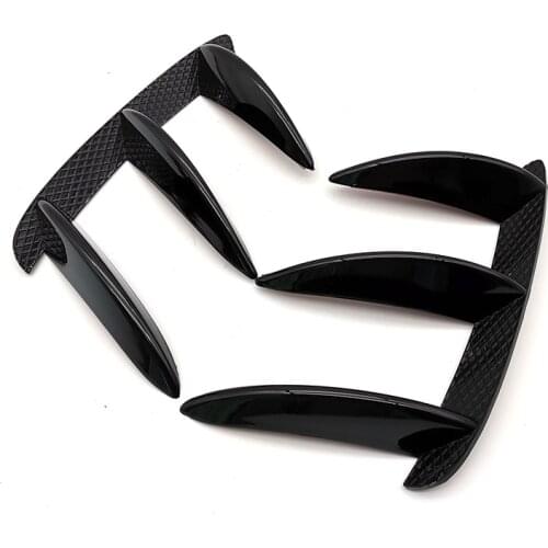 Car Rear Bumper Splitter Canards Plastic For Benz W176 A200 A250 A260 A45