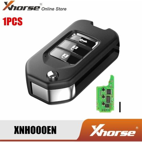 Xhorse XNHO00EN Wireless Remote Key for Honda Flip 3 Buttons English Version