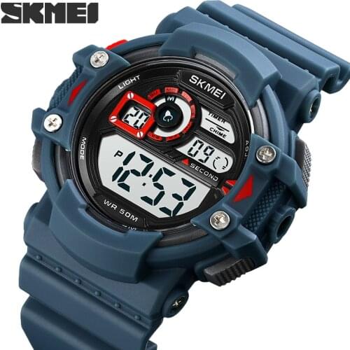 SKMEI Brand Led Light Multifunctional Sport Watch Mens Watches Stopwatch Waterproof Men Wristwatches Relogio Masculino