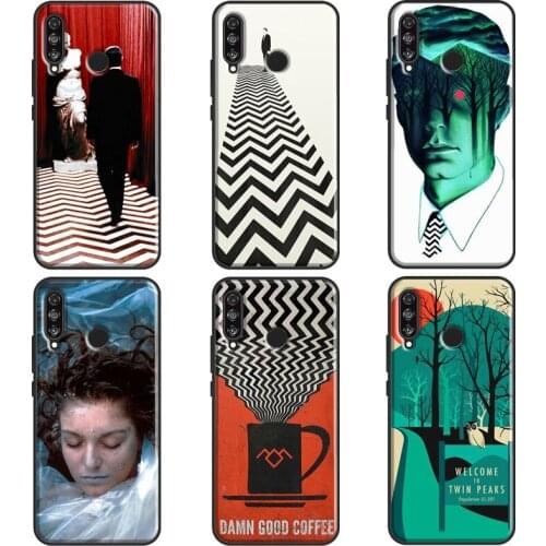 Fire Walk With Me Twin Peaks For Huawei P20 Lite P10 P40 P30 Pro Case For Huawei P Smart 2019 Z Mate 20 10 Lite Funda