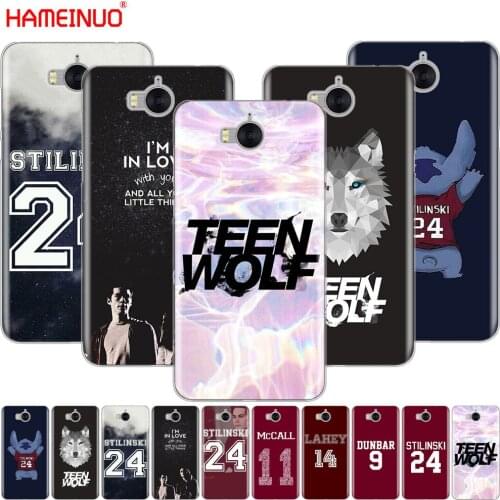 HAMEINUO Teen Wolf Stilinski cell phone Cover Case for huawei honor 3C 4X 4C 5C 5X 6 7 Y3 Y6 Y5 2 II Y560 2017