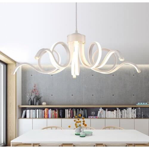 New HOT Fashion Chandelier Indoor Lighting Atmosphere Restaurant Chandelier Round Flower Lamp Creative Personality Chandelier