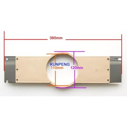 #KP395-085I-12 1 PCS Embroidery Hoop 12cm 4.7" 395mm Wide (15.5") fit for SWF Commercial Machines