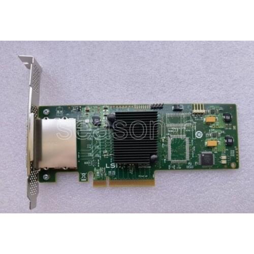 LSI SAS 9200-8E Logic Controller Card PCIe2 SATA 6GB 2 Ports