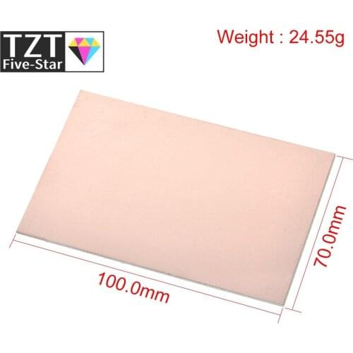 Fr4 Pcb 7x10cm 7*10 Single Side Copper Clad Plate Diy Pcb Kit Laminate Circuit Board