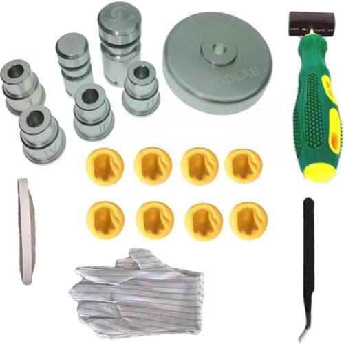 Auto HDD Hard disk Opening repair tools for data recovery 2.5"/3.5" hard drive platter swap suite+IC Magnetic Extractor