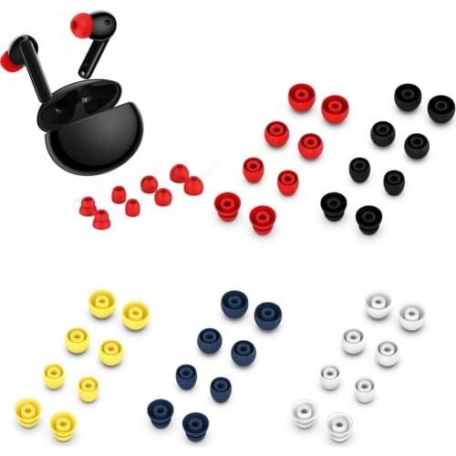 3pcs Silicone Earphone Earplugs Earpiece Covers For Huawei FreeBuds 4i Earphone Dust-proof Anti-slip Replacement Earplug In-Ear