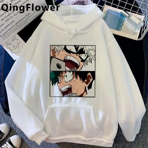 My Hero Academia Bakugou Boku No Hero Academia hoodies men Oversized Korea men hoddies sweatshirts graphic