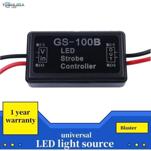 Universal Strobe Controller Brake Light Flasher Module Flashing Back Rear Brake Light 9-30V LED Flash Tail Stop Accessories