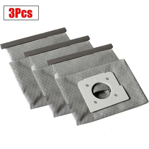 3Pcs Washable Dust Bag for LG Vacuum Cleaner V-743RH V-2800RH V-2810B Cleaning Spare Part Vacuum Bag Replacement Reusable Bags