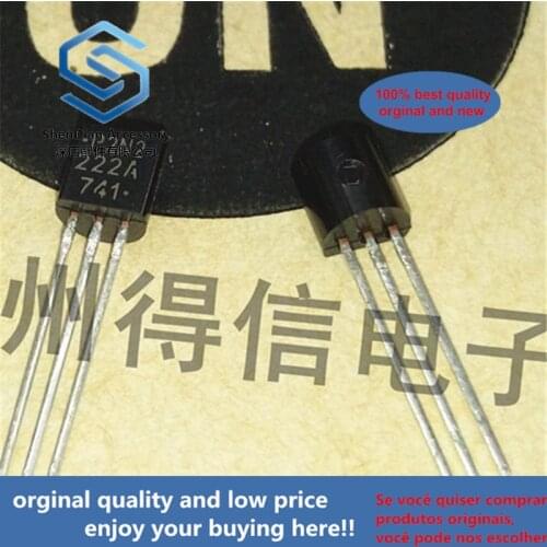 30pcs 100% orginal new P2N2222A MPS2222A TO-92 Amplifier Transistors real photo