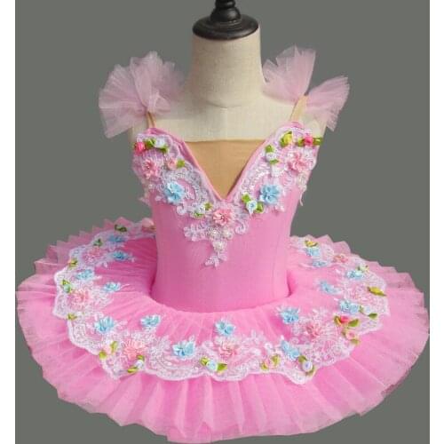 Ballet Skirt Costume Little Swan Child Tutu Skirt Harness New Children Show Tutu