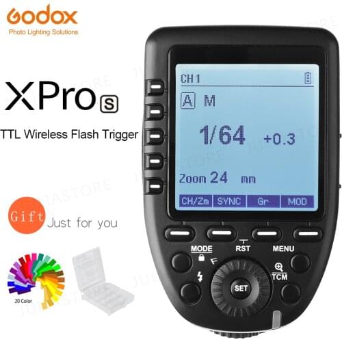 Godox Xpro-S TTL 2.4G Wireless X system Transmitter Trigger For Sony A77 II A99 A9 A7R III A350 Godox TT685S V860II-S