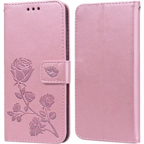 Luxury Leather Flip Book Case for ZTE Blade A610 Plus A610 A612 A610C A610T Rose Flower Wallet Stand Case Phone Cover Bag