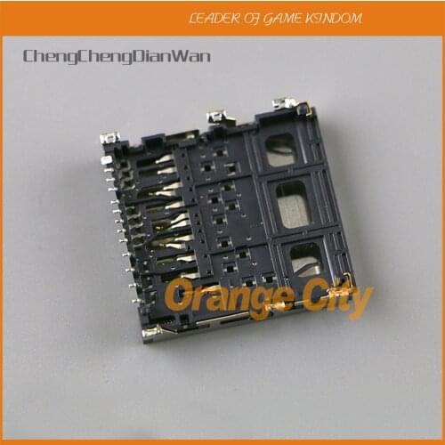 ChengChengDianWan 3pcs/lot good quality original sd card slot scoket sd card socket for 3dsxl 3DSLL