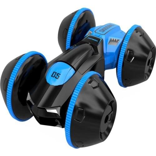 Childrens toy car remote control stunt car four wheel side remote control car high speed turning car